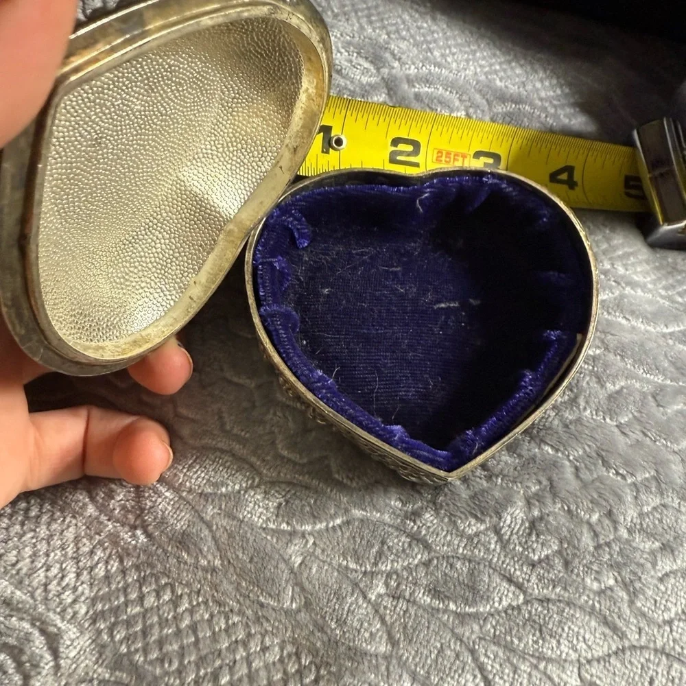 Heart-Shaped Trinket Box